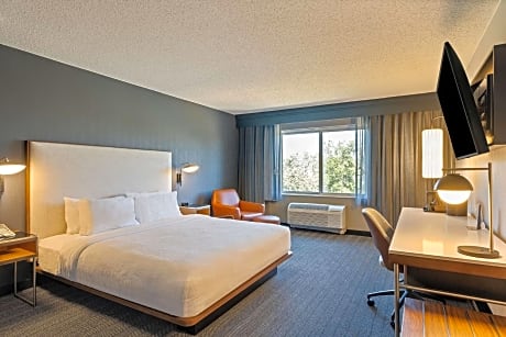 Executive Guestroom King with Roll-In Shower - Mobility Accessible