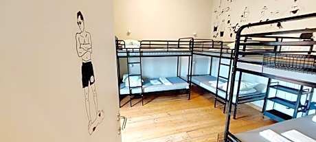 Bed in 6-Bed Female Dormitory Room