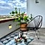 Departamento en planta baja con patio, dos habitaciones con dos ba¿os completos sala y cocina integral Vistas desde la azotea de