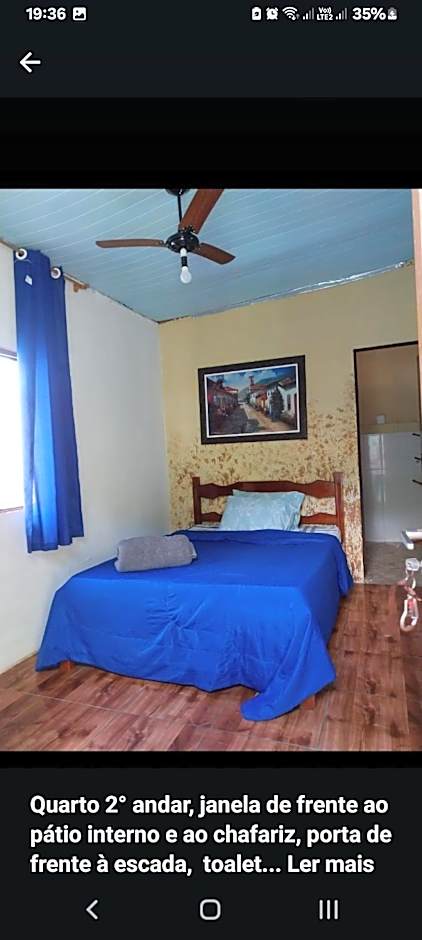 Pousada das Estrelas -Rua principal no centro de Conservatória