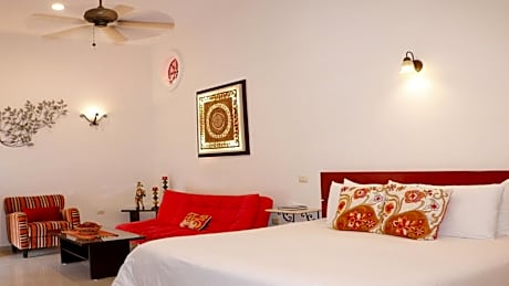 Superior Suite with Spa Bath and Pool View