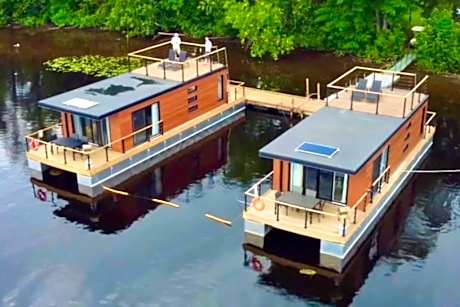 Parc de l'Île Melville 2 - Maison flottante