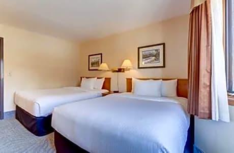 2 Double Beds, 1 Bedroom Suite, Mountain View