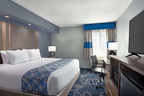 1 King Bed Deluxe Mobility Accessible Room Non-Smoking