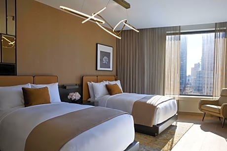 Empire State Double Room with Two Double Beds - High Floor
