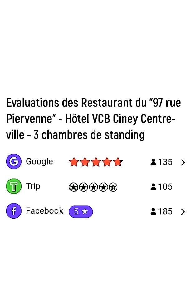Hôtel VCB Ciney Centre-ville