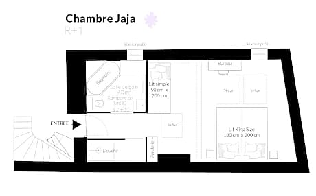 Comfort Room Double or Twin