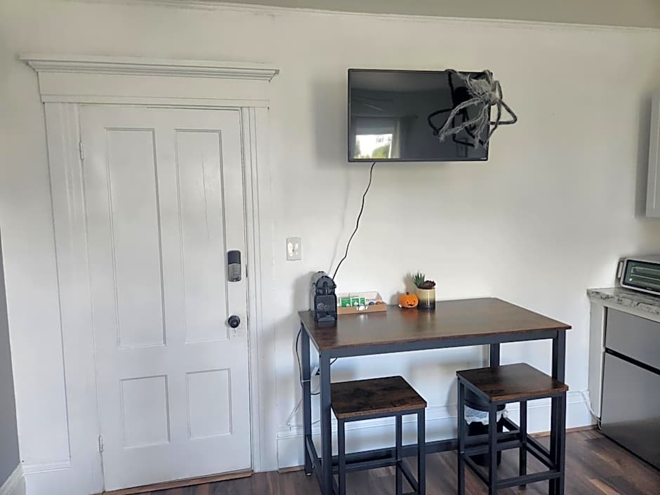 Street side studio apartment