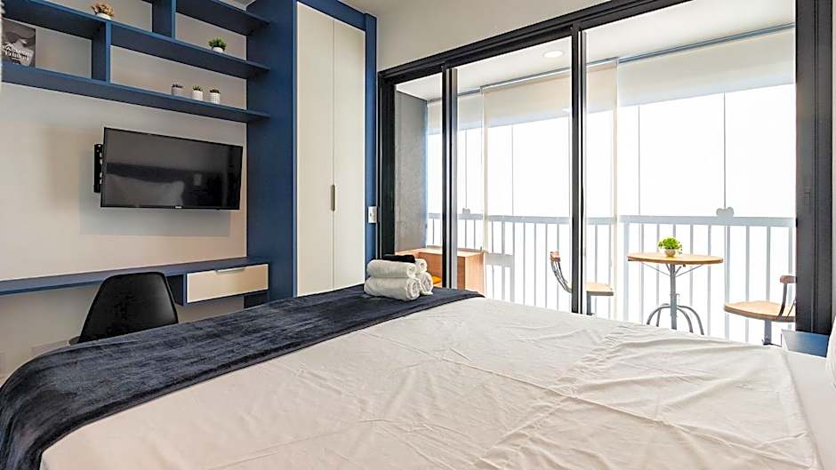 Studios modernos e completos ao lado da estação Vila Mariana