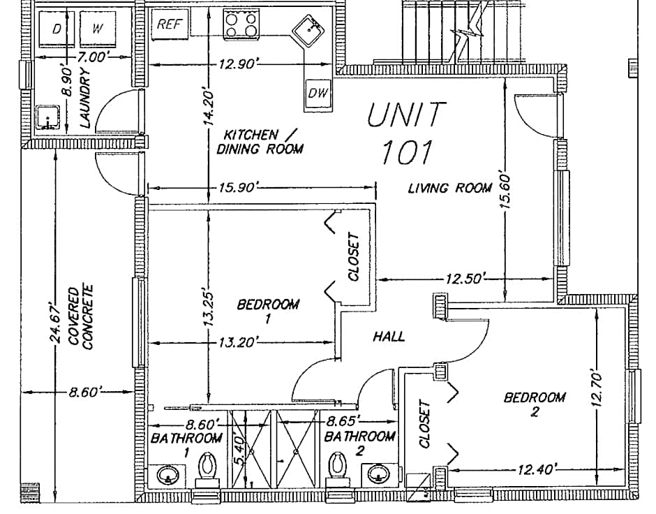 SōLE Suite #1-2 min to BEACH-Patio & Courtyard