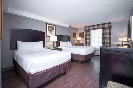2 Double Beds, No Smoking