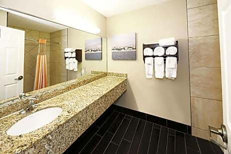 King Room with Roll-In Shower - Mobility Accessible/Non-Smoking