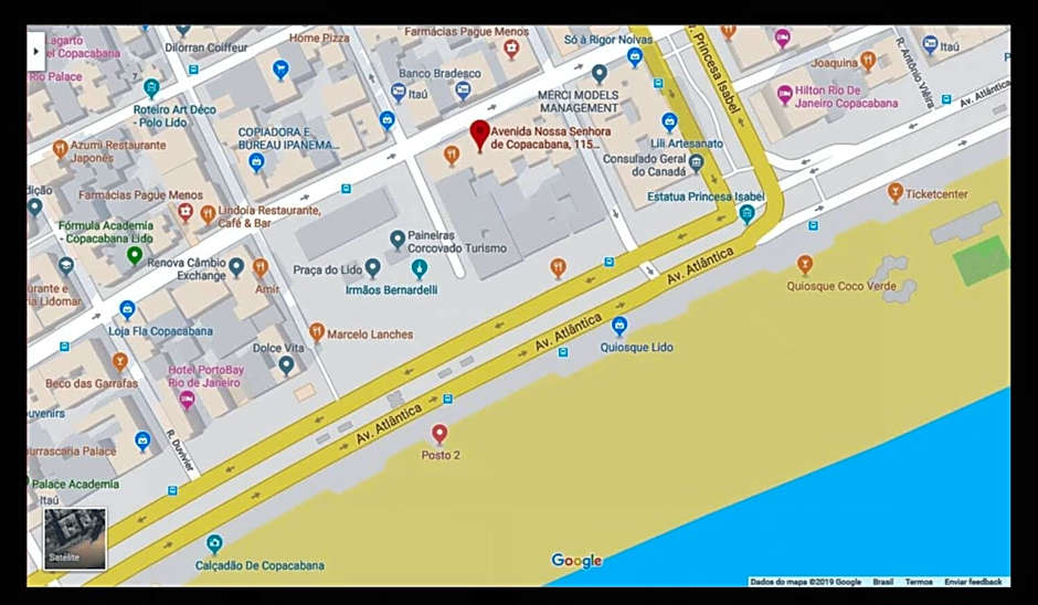 Copacabana Sea View Studio