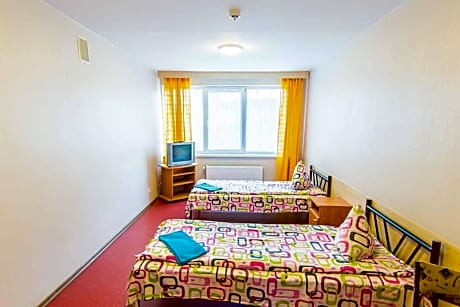 Economy Twin Room with Shared Bathroom and Toilet