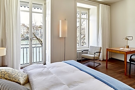 Double Room with View to Rhine River