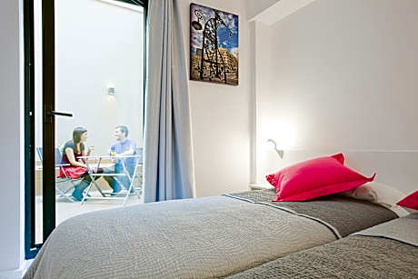 Double or Twin Room with Terrace