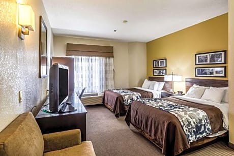 Double Room with Two Double Beds - Smoking