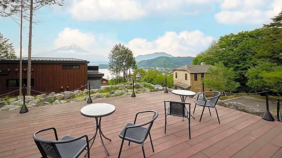 Kumonoue Fuji Hotel Deluxe room - Mt Fuji view with open-air bath