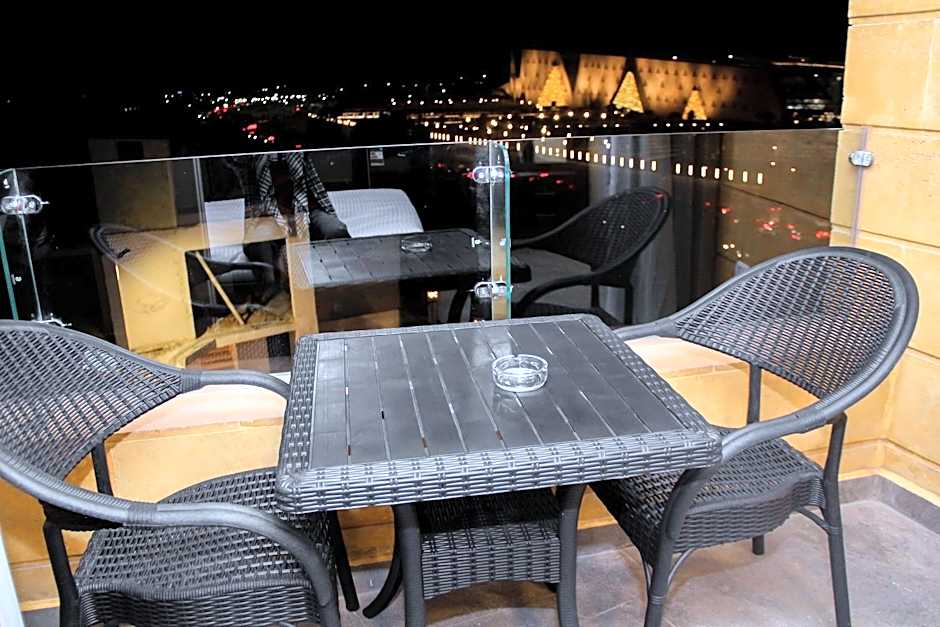 Asia Grand Museum & Pyramids view