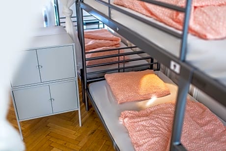 Bed in 6-Bed Mixed Dormitory Room with Standard Bunk Beds