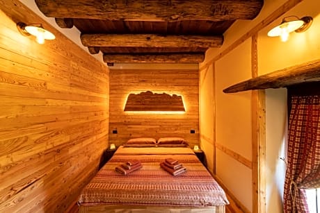 B&B IDUEVAGAMONDI immerso nel bosco tra le MONTAGNE con area benessere come EXTRA