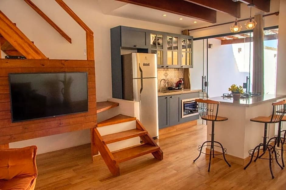 Chalé Privativo na praia