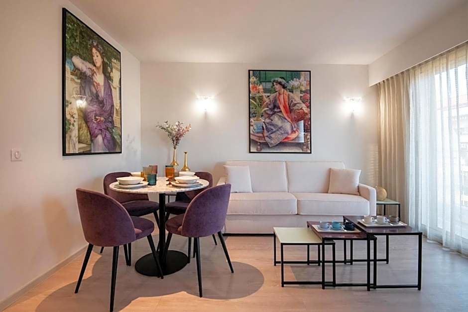 Résidence Hôtelière Chambord au coeur de Menton - entièrement rénovée