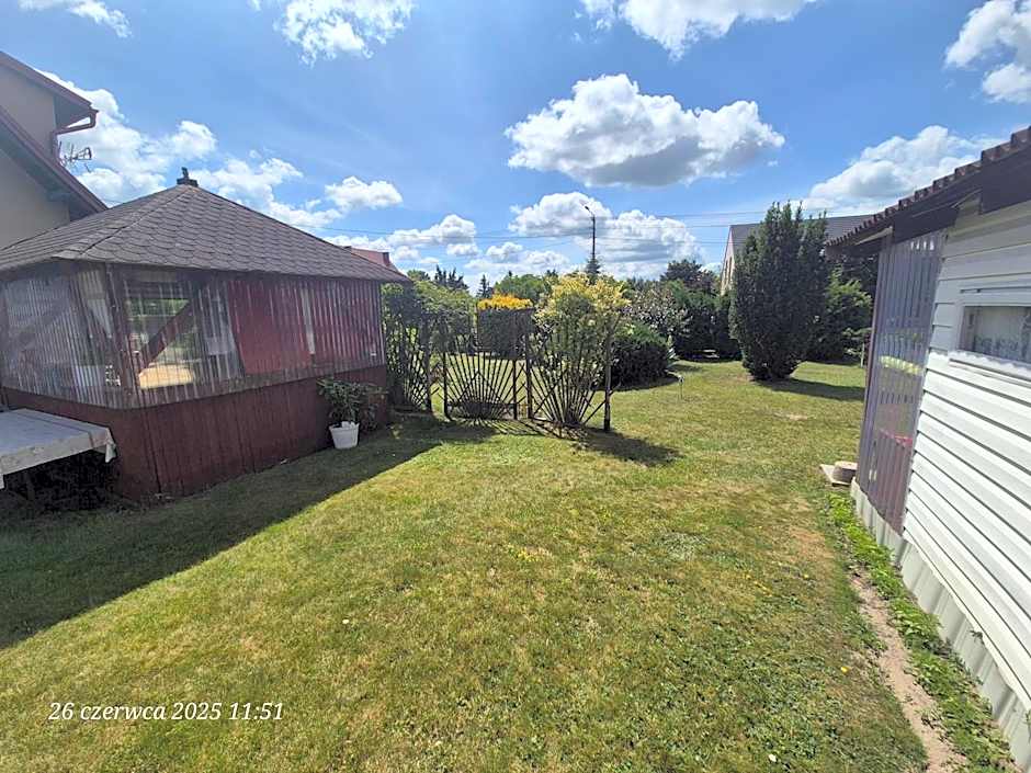 Dom Bursztynek - domek murowany