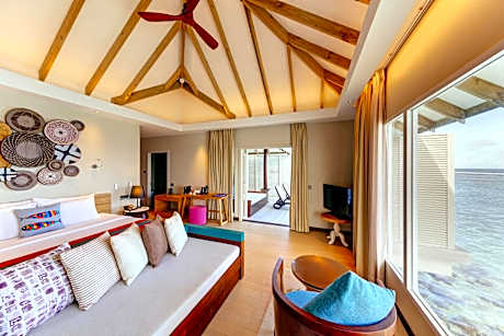 Water Bungalow - FREE Return Speedboat Transfers | Book dates: 5th Dec 2025 - 31st Jan 2025 | Stay Dates: 1st April - 31st Oct 2026 (valid for minimum 7-night stays) | 20% off Spa + 15% off excursions