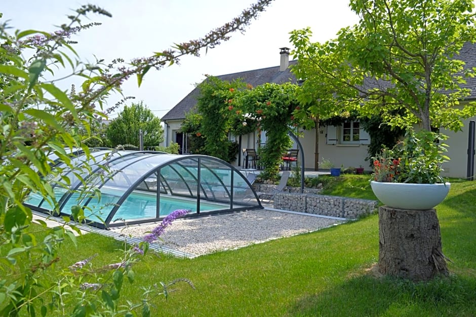Au Coeur Du Bien Etre, chambre d'hôtes avec piscine chauffée et couverte, SPA, sauna, massages