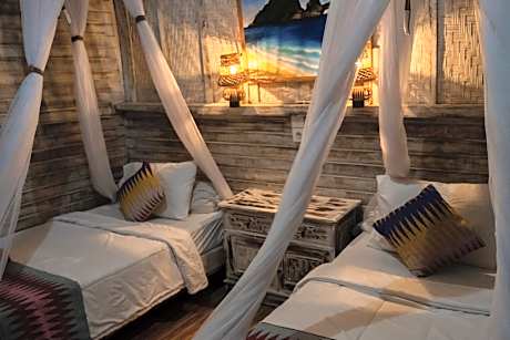 Twin Room with Pool View