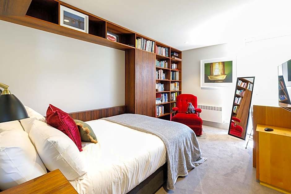 Architectural glass house with ocean views