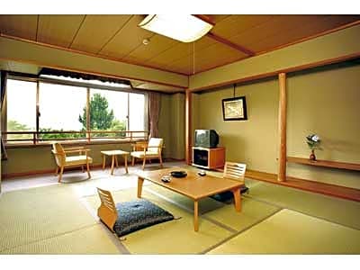 Special Plan, Japanese-style Room (No Private Bath) (Garden Side) (8 tatami) (Sleeps 4) With Breakfast & Dinner