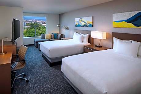 Queen Room with Two Queen Beds, Sofa Bed and Accessible Tub