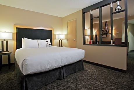 1 King Corner Suite Mobility Hearing Accessible Tub