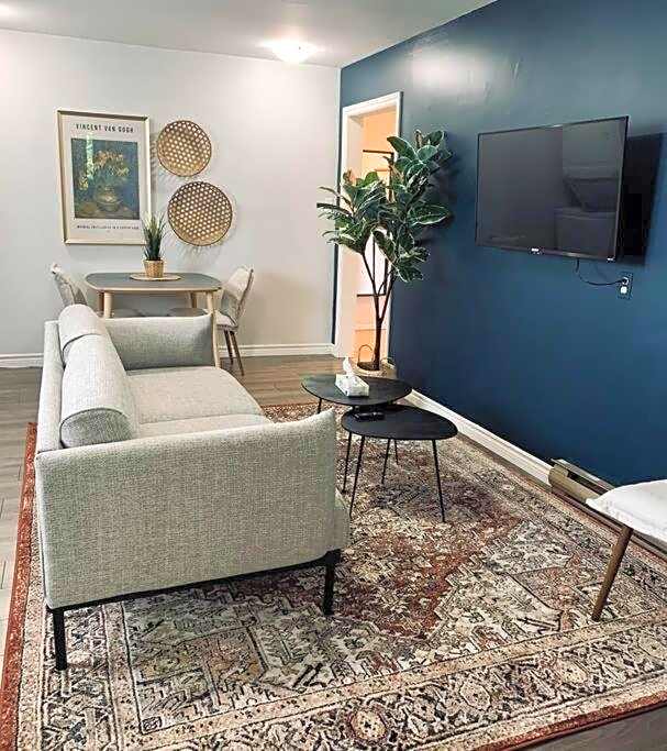 Charming 2-BDRM Apt #4 with Balcony