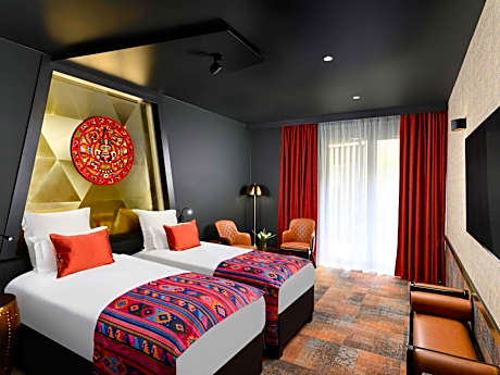 Premium Twin Room with Two Single Beds and Pool View
