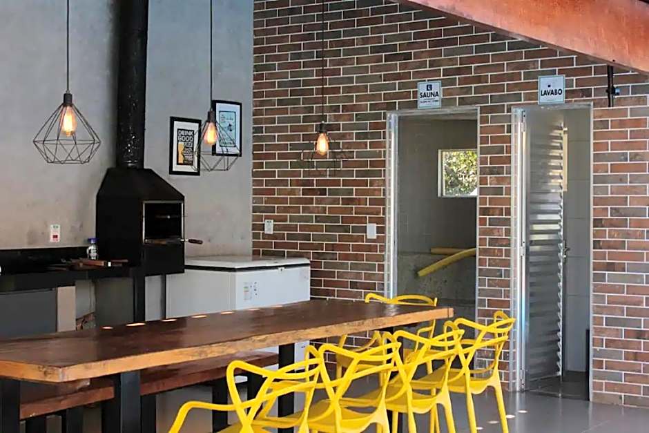 Casa na fazenda inteira ou quartos individuais no Hostel Recanto da Felicidade Paraopeba