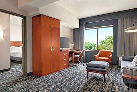 One-Bedroom King Suite with Transfer Shower and Sofa Bed - Mobility Access/Hearing Accessible