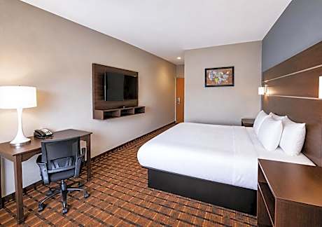 King Room with Roll-In Shower - Accessible/Non-Smoking