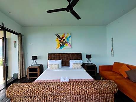 Balcony Sunset Pool View