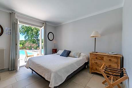 Chambre double sud accès terrasse