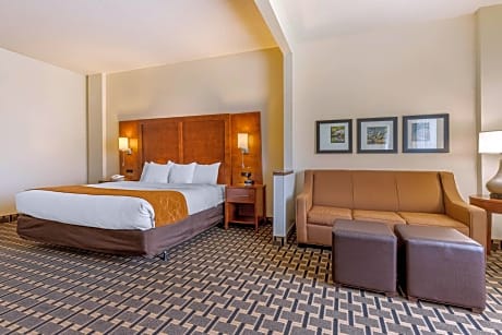 1 King Bed, Suite, Nonsmoking