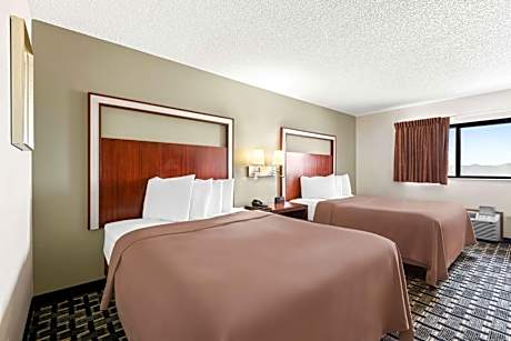 2 Queen Beds, Non-Smoking, Flat Screen Television, Desk, High Speed Internet Access, Microwave And R
