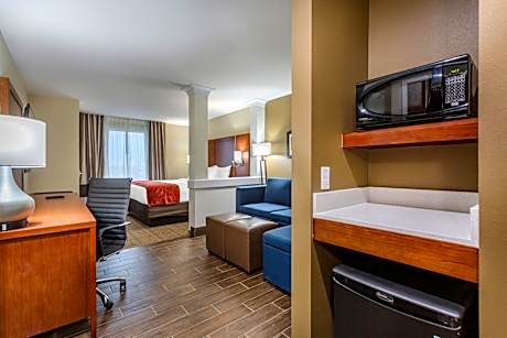 1 King Bed Suite No Smoking Accessible Room