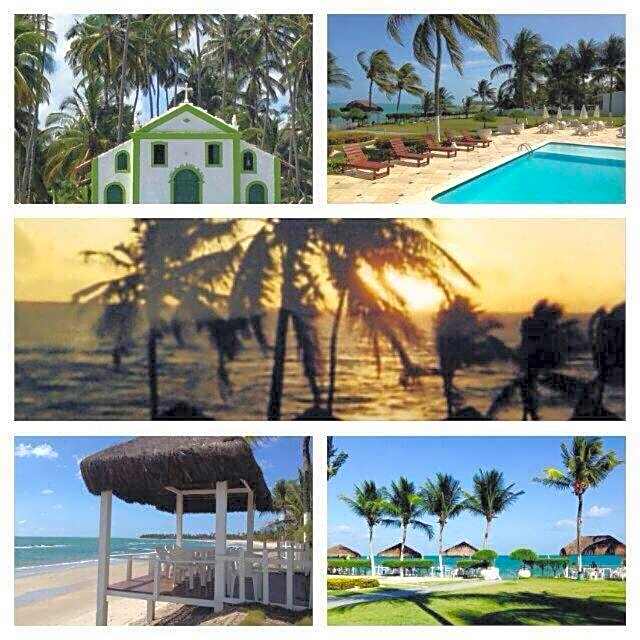 Flats apart hotel marinas Carneiros - vista p mar