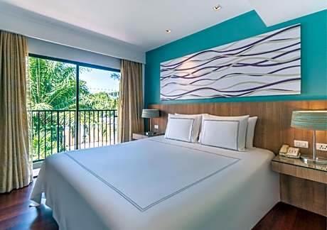 Two-Bedroom Suite with Terrace and Pool View