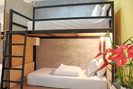 Bed in 4-Bed Male Dormitory Room