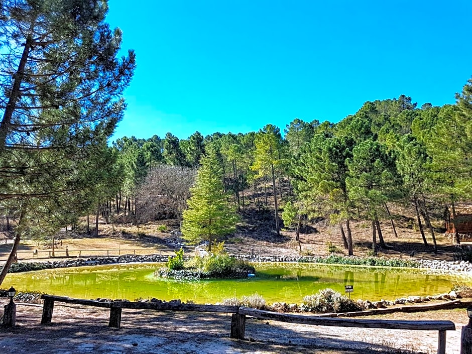 La cabaña del lago en ZAFIRO LAGUNAZO Parque Natural del Río Mundo