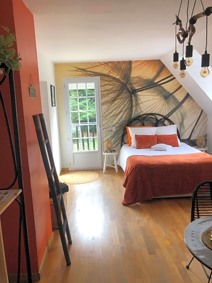 Belle Chambre Double ORANGE Tout Bonnement Bien